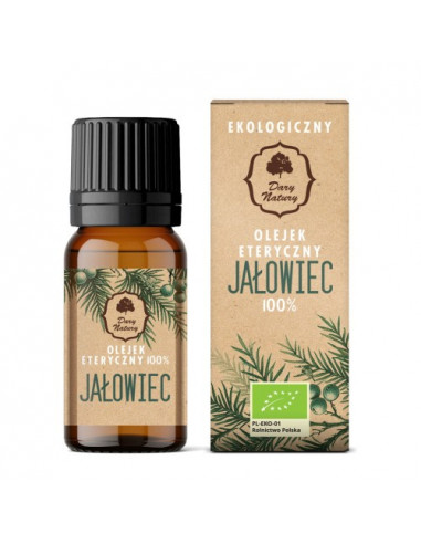 JAŁOWIEC BIO, OLEJEK ETERYCZNY 10ML- DARY NATURY