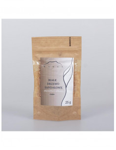 DRZEWO SANDAŁOWE BIAŁE CIĘTE 25G - NANGA