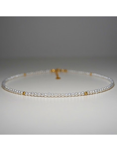 Naszyjnik Szczęścia Perła 3mm - Crystals Break