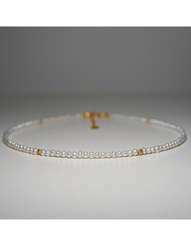 Naszyjnik Szczęścia Perła 3mm - Crystals Break