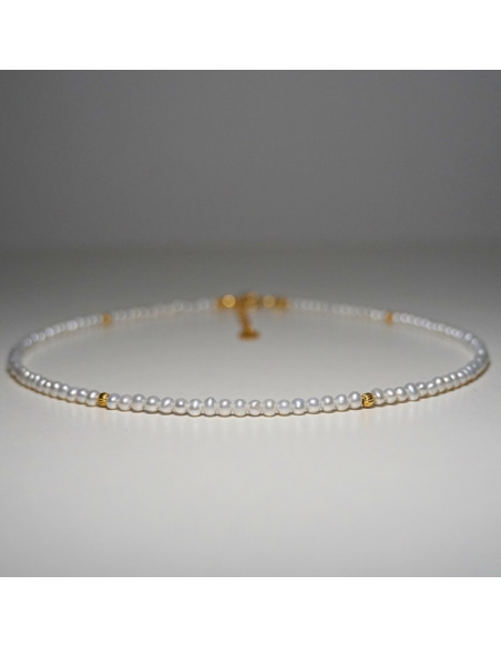 Naszyjnik Szczęścia Perła 3mm - Crystals Break