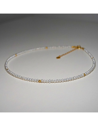 Naszyjnik Szczęścia Perła 3mm - Crystals Break