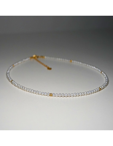 Naszyjnik Szczęścia Perła 3mm - Crystals Break