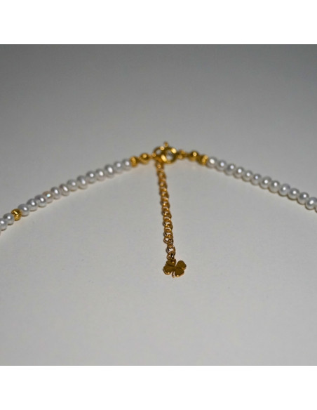 Naszyjnik Szczęścia Perła 3mm - Crystals Break