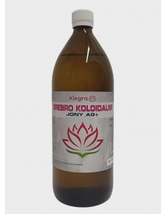 NANO SREBRO KOLOIDALNE JONOWE 1000 ml ALEGRA