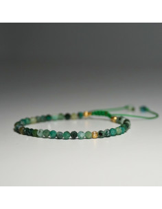 Bransoletka Szmaragd Ciemny 3mm - Crystals Break 2