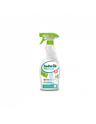 PŁYN DO MYCIA SZYB I LUSTER, O ZAPACHU ZIELONEJ HERBATY I JAŚMINU, 750 ML, LUDWIK EKOLOGICZNY