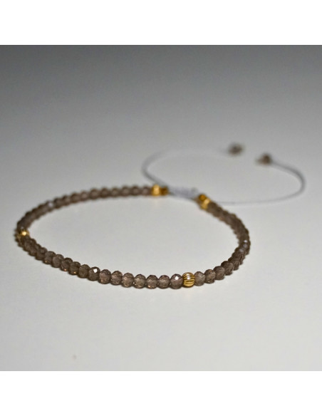 Bransoletka Kwarc Dymny 3mm - Crystals Break