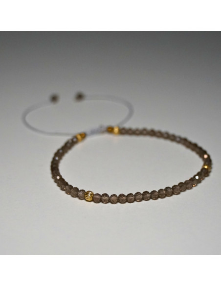 Bransoletka Kwarc Dymny 3mm - Crystals Break