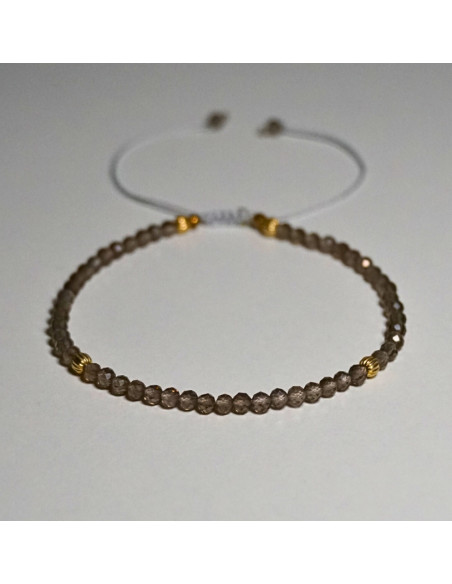 Bransoletka Kwarc Dymny 3mm - Crystals Break