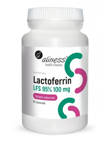 LACTOFERRIN LFS 95% 100 MG X 60KAPS. - ALINESS