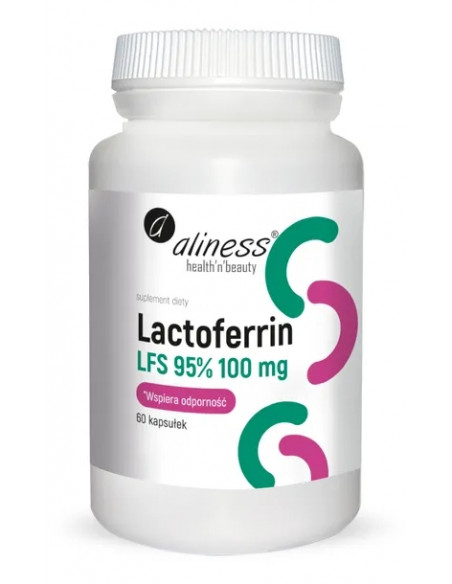 LACTOFERRIN LFS 95% 100 MG X 60KAPS. - ALINESS