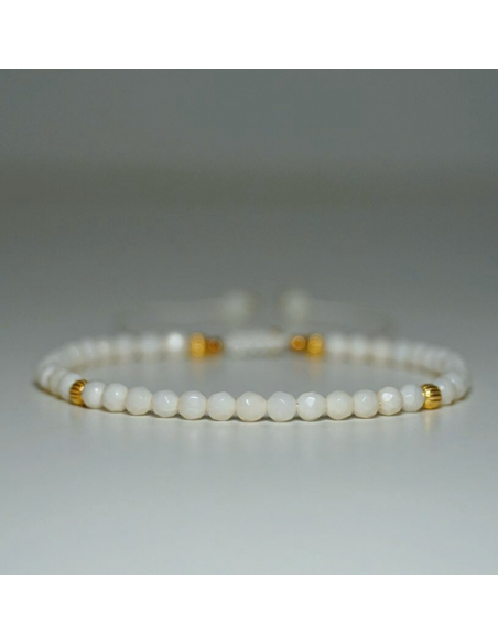 Bransoletka Koral Biały 3mm - Crystals Break