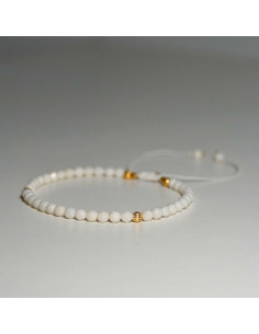 Bransoletka Koral Biały 3mm - Crystals Break 2