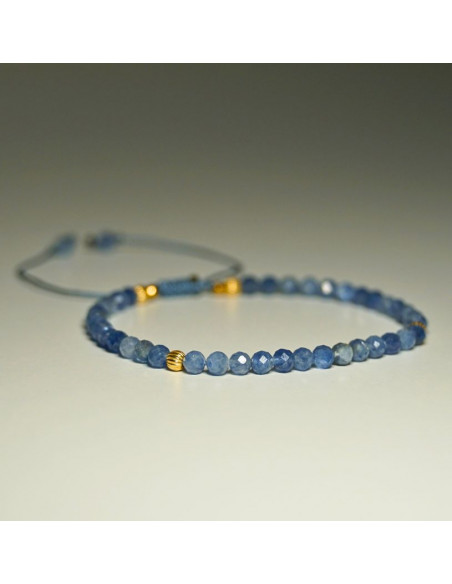 Bransoletka Szafir Jasny 3mm - Crystals Break