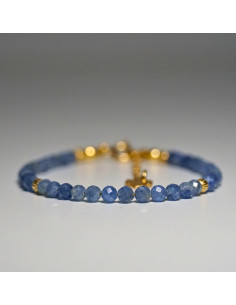 Bransoletka Szczęścia Szafir Jasny 3mm - Crystals Break 2