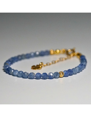 Bransoletka Szczęścia Szafir Jasny 3mm - Crystals Break