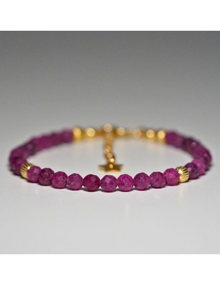 Bransoletka Gwiezdna Rubin 4mm - Crystals Break