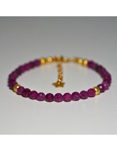 Bransoletka Gwiezdna Rubin 4mm - Crystals Break