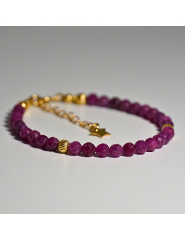 Bransoletka Gwiezdna Rubin 4mm - Crystals Break