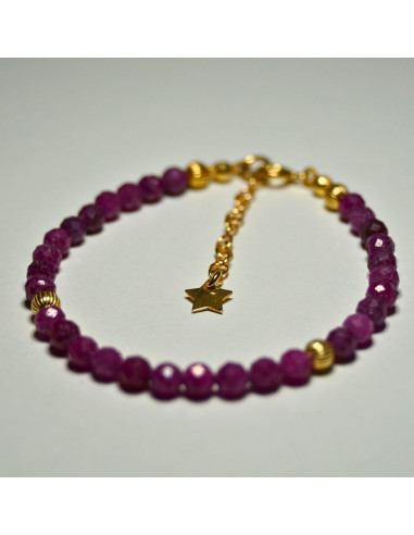 Bransoletka Gwiezdna Rubin 4mm - Crystals Break