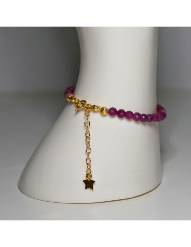 Bransoletka Gwiezdna Rubin 4mm - Crystals Break