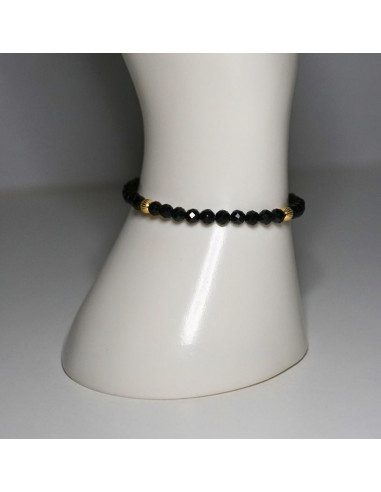 Bransoletka Gwiezdna Turmalin Czarny 4mm - Crystals Break