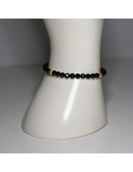 Bransoletka Gwiezdna Turmalin Czarny 4mm - Crystals Break