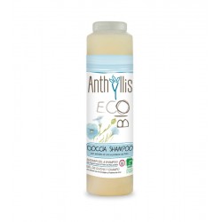 SZAMPON I PŁYN, ŻEL POD PRYSZNIC Z WYCIĄGIEM Z LNU I PROTEINAMI RYŻU, ANTHYLLIS, PIERPAOLI, CERTYFIKOWANY 250ml