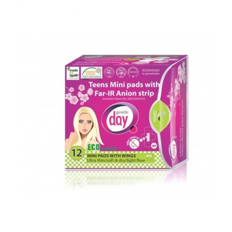 PODPASKI NA DZIEŃ Z PASKIEM ANIONOWYM ECO-FAR-IR ANION 10szt. GENTLE DAY