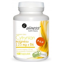CYTRYNIAN MAGNEZU 125 mg z B6 (P-5-P), ALINESS