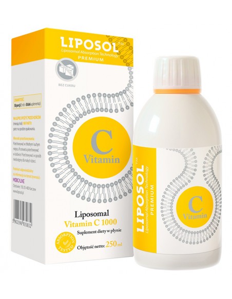 LIPOSOMALNA WITAMINA C 1000 (BUFOROWANA) 250ml ALINESS