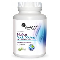 MAŚLAN SODU 550 mg, 100kaps. ALINESS