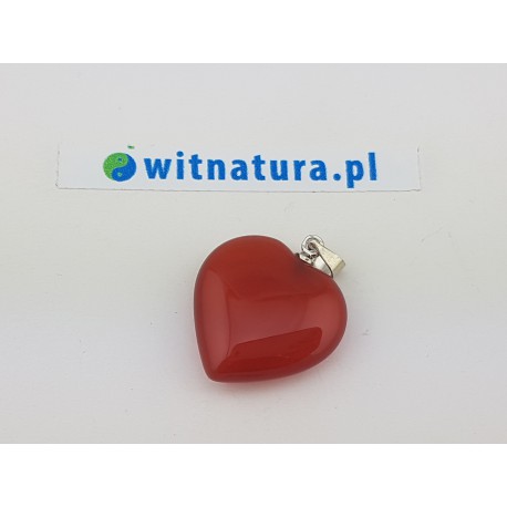 KARNEOL, ZAWIESZKA SERCE