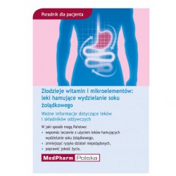 ZŁODZIEJE WITAMIN I MIKROELEMENTÓW: LEKI HAMUJĄCE WYDZIELANIE SOKU ŻOŁĄDKOWEGO. UWE GROEBER. MEDPHARM