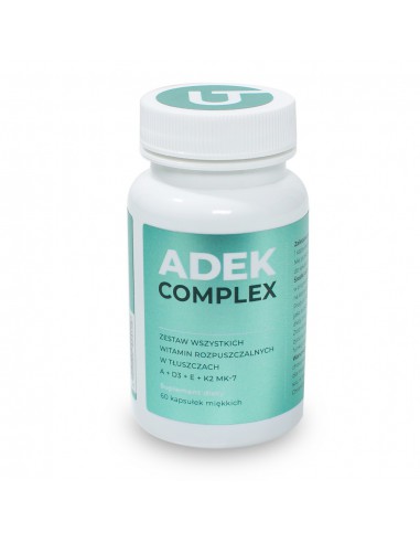 ADEK COMPLEX 60kaps. VISANTO UKRYTE TERAPIE