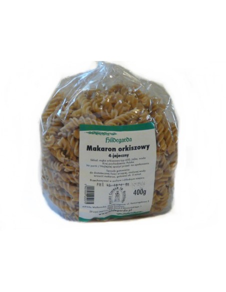 MAKARON ORKISZOWY JAJECZNY NITKA 400g HILDRGARDA