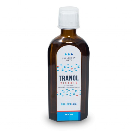 TRANOL POMARAŃCZOWO - BANANOWY 250 ml  VISANTO UKRYTE TERAPIE JERZY ZIĘBA