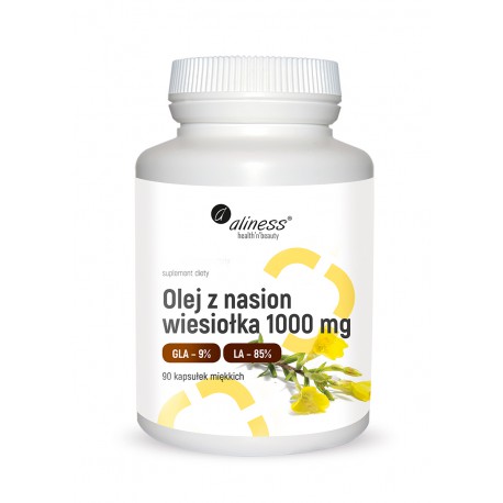 OLEJ Z NASION WIESIOŁKA 1000mg 90kaps. - ALINESS
