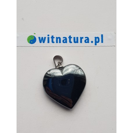 HEMATYT , 20/20mm, ZAWIESZKA SERCE