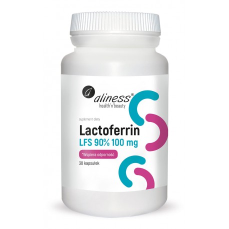 LACTOFERRIN LFS 90% 100 mg 30kaps. - ALINESS