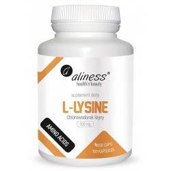 L-LYSINE 500 mg x 100kaps. ALINESS