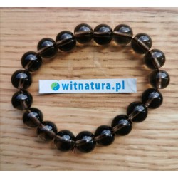 KWARC DYMNY, BRANSOLETKA KULKI 10 mm