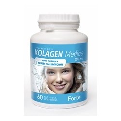 KOLAGEN MEDICA FORTE 200mg Z KWASEM HIALURONOWYM 60kaps.