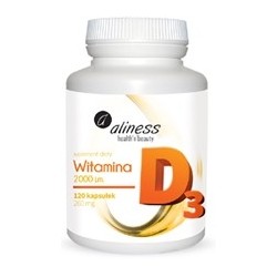 WITAMINA D3 2000j.m. 120kaps.