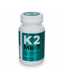 WITAMINA K2-MK7 MENA Q7 + D3 60kaps. UKRYTE TERAPIE JERZY ZIĘBA