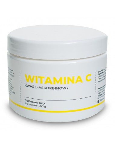 KWAS L- ASKORBINOWY LEWOSKRĘTNY WITAMINA C 1kg CZDA 