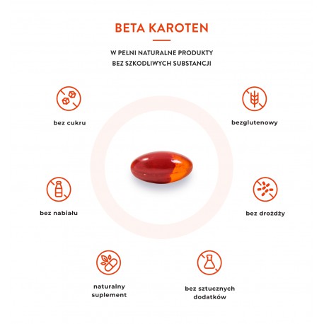 NATURALNY BETA KAROTEN 25000IU 120kaps. VISANTO