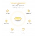 NATURALNA WITAMINA D3 2000IU 60kaps. VISANTO UKRYTE TERAPIE