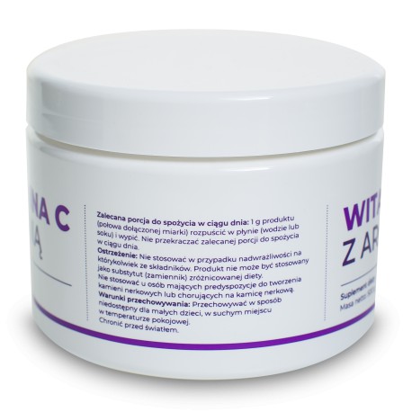 KWAS L- ASKORBINOWY LEWOSKRĘTNY WITAMINA C 1kg CZDA 